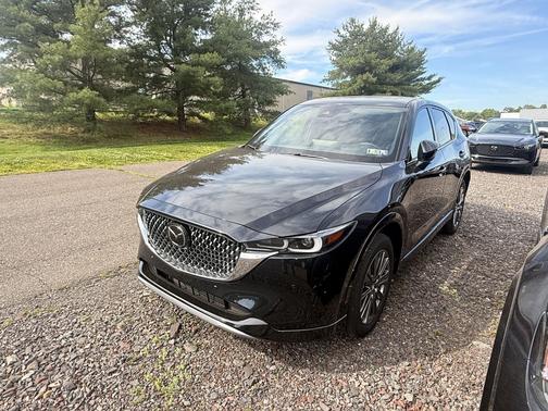 Jet Black Mica 2025 Mazda CX-5 2.5 Turbo Signature