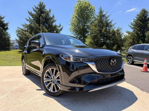Jet Black Mica 2025 Mazda CX-5 2.5 Turbo Signature