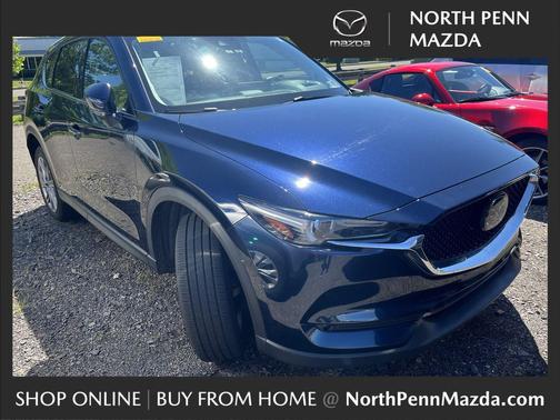 Deep Crystal Blue Mica 2021 Mazda CX-5 Grand Touring