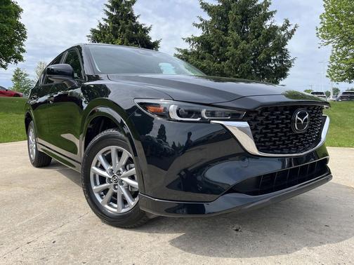 Jet Black Mica 2025 Mazda CX-5 2.5 S Preferred Package