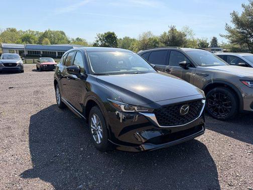 Jet Black Mica 2025 Mazda CX-5 2.5 S Preferred Package