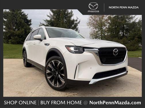 Rhodium White Premium 2026 Mazda CX-90 PHEV Premium Plus