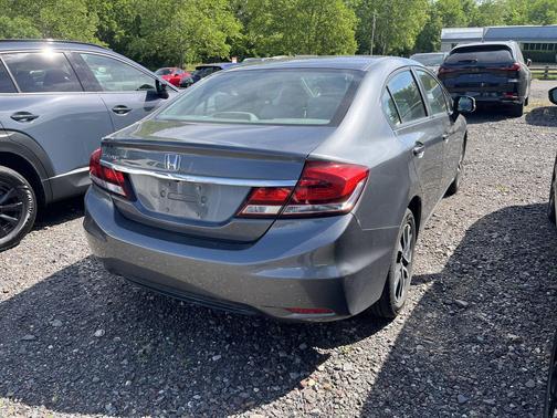 Polished Metal Metallic 2013 Honda Civic EX