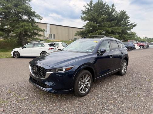 Deep Crystal Blue Mica 2025 Mazda CX-5 2.5 S Premium Plus Package