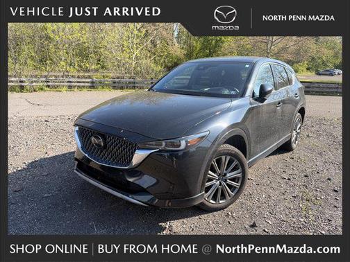 Jet Black Mica 2025 Mazda CX-5 2.5 Turbo Signature