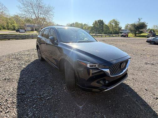 Jet Black Mica 2025 Mazda CX-5 2.5 Turbo Signature