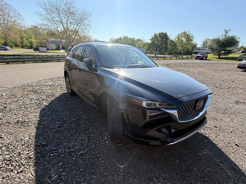 Jet Black Mica 2025 Mazda CX-5 2.5 Turbo Signature