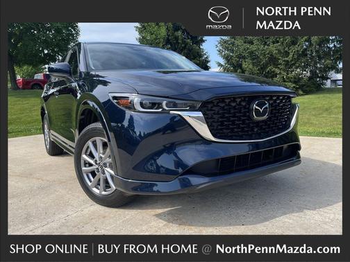 Deep Crystal Blue Mica 2024 Mazda CX-5 2.5 S Select Package