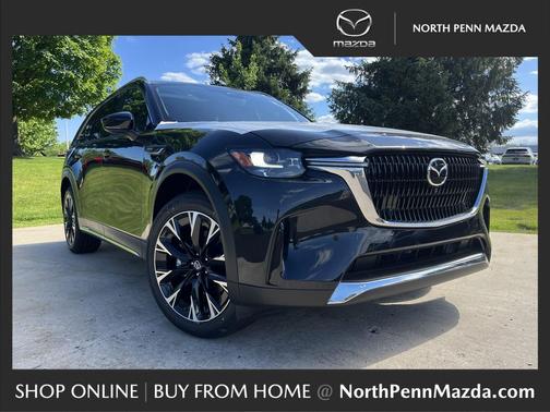 Jet Black Mica 2026 Mazda CX-90 PHEV Premium Plus