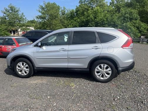 Alabaster Silver Metallic 2013 Honda CR-V EX-L