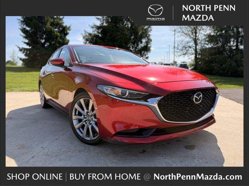 Soul Red Crystal Metallic 2020 Mazda Mazda3 FWD w/Preferred Package