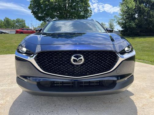 Deep Crystal Blue Mica 2023 Mazda CX-30 2.5 S Preferred Package