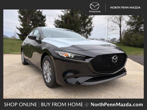 Jet Black Mica 2026 Mazda Mazda3 FWD