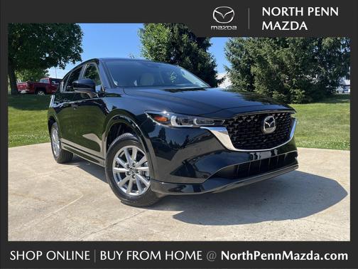 Jet Black Mica 2025 Mazda CX-5 2.5 S Preferred Package