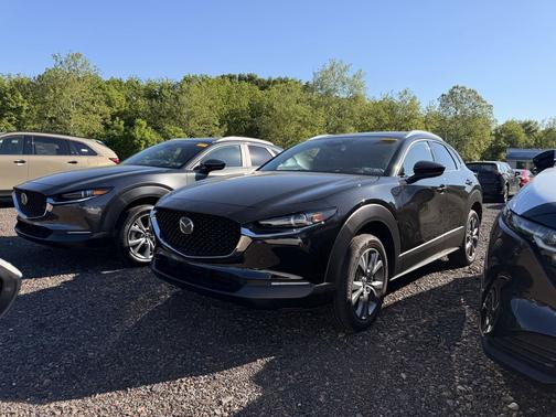 Jet Black Mica 2025 Mazda CX-30 2.5 S Premium Package