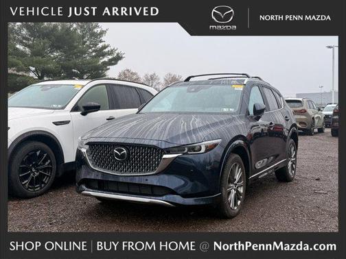 Deep Crystal Blue Mica 2025 Mazda CX-5 2.5 Turbo Signature