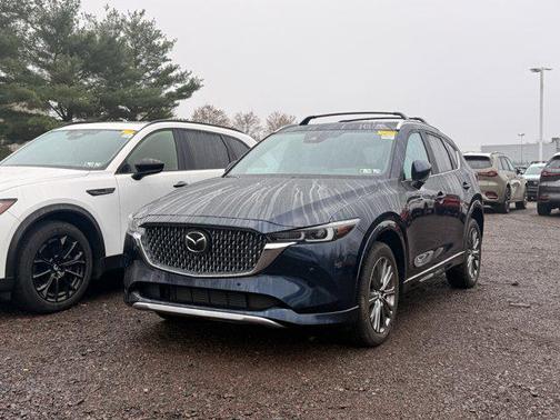 Deep Crystal Blue Mica 2025 Mazda CX-5 2.5 Turbo Signature