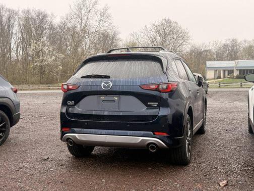 Deep Crystal Blue Mica 2025 Mazda CX-5 2.5 Turbo Signature
