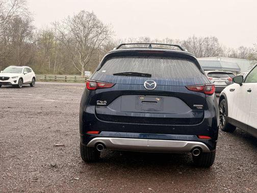Deep Crystal Blue Mica 2025 Mazda CX-5 2.5 Turbo Signature