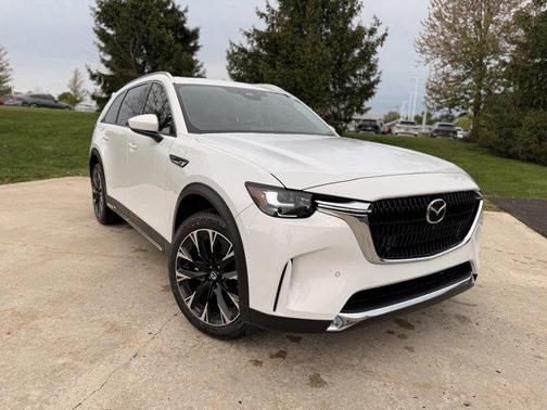 Rhodium White Premium 2026 Mazda CX-90 PHEV Premium Plus