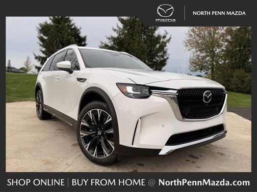 Rhodium White Premium 2026 Mazda CX-90 PHEV Premium Plus