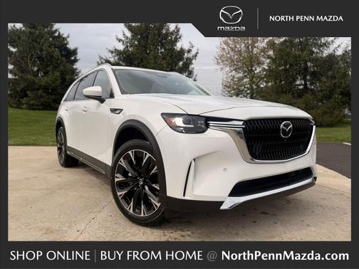 Rhodium White Premium 2026 Mazda CX-90 PHEV Premium Plus