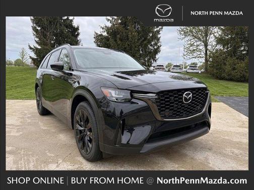 Jet Black Mica 2026 Mazda CX-90 PHEV Premium Sport