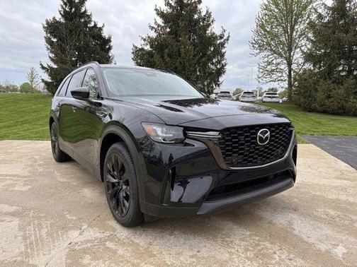 Jet Black Mica 2026 Mazda CX-90 PHEV Premium Sport