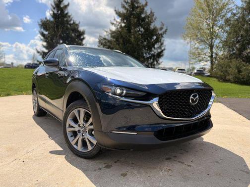 Deep Crystal Blue Mica 2026 Mazda CX-30 2.5 S Premium Package