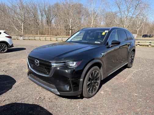 Jet Black Mica 2024 Mazda CX-90 PHEV Premium