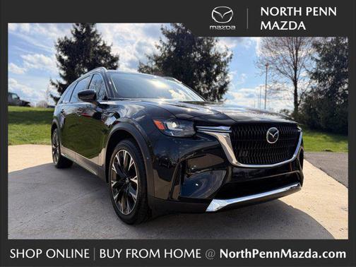 Jet Black Mica 2024 Mazda CX-90 PHEV Premium