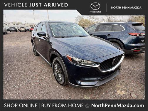 Deep Crystal Blue Mica 2019 Mazda CX-5 Touring