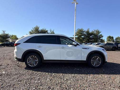 Rhodium White Premium 2025 Mazda CX-90 3.3 Turbo Preferred