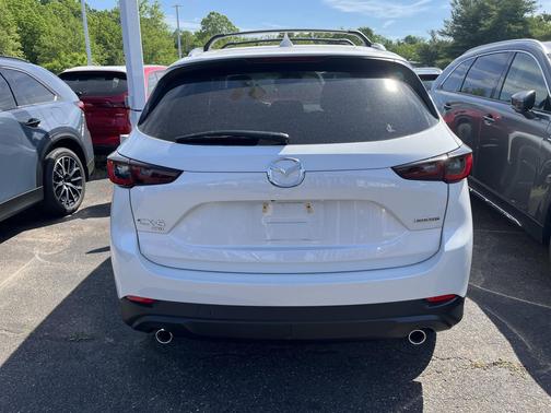 Rhodium White Metallic 2025 Mazda CX-5 2.5 S Carbon Edition