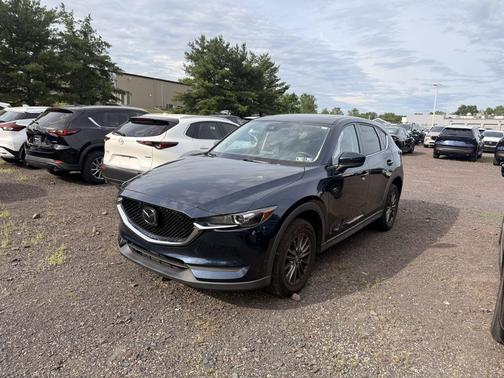 Deep Crystal Blue Mica 2019 Mazda CX-5 Touring