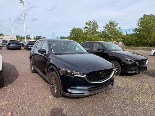Deep Crystal Blue Mica 2019 Mazda CX-5 Touring