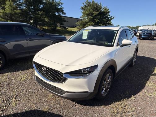 Snowflake White Pearl Mica 2023 Mazda CX-30 2.5 S Premium Package