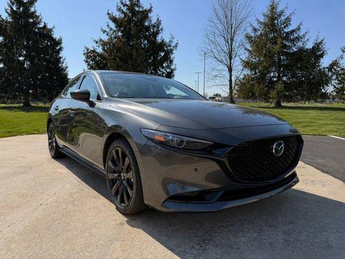 Machine Gray Metallic 2026 Mazda Mazda3 2.5 Turbo AWD