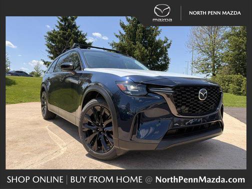 Deep Crystal Blue Mica 2026 Mazda CX-90 PHEV Premium Sport