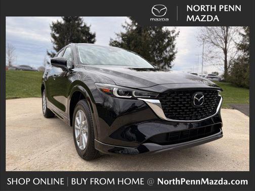 Jet Black Mica 2025 Mazda CX-5 2.5 S Preferred Package