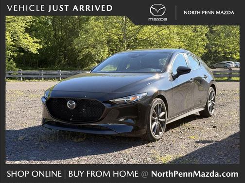 Jet Black Mica 2019 Mazda Mazda3 AWD w/Preferred Package