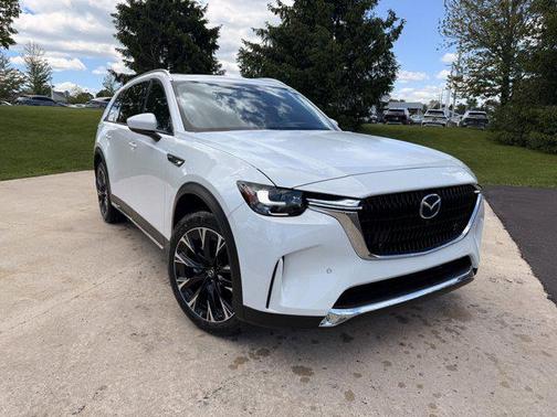 Rhodium White Premium 2026 Mazda CX-90 PHEV Premium Plus