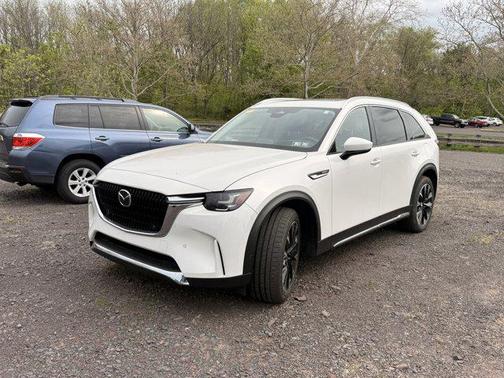 Rhodium White Premium 2024 Mazda CX-90 PHEV Premium