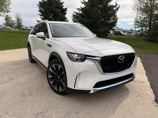 Rhodium White Premium 2024 Mazda CX-90 PHEV Premium