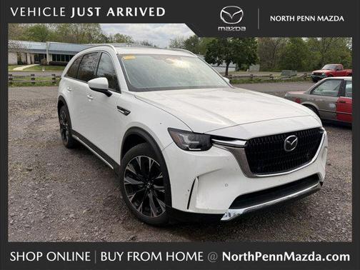 Rhodium White Premium 2024 Mazda CX-90 PHEV Premium