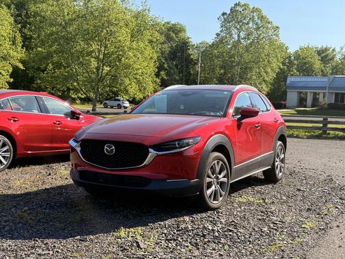 Soul Red Crystal Metallic 2024 Mazda CX-30 2.5 S Premium Package