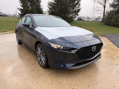 Deep Crystal Blue Mica 2026 Mazda Mazda3 FWD w/Preferred Package