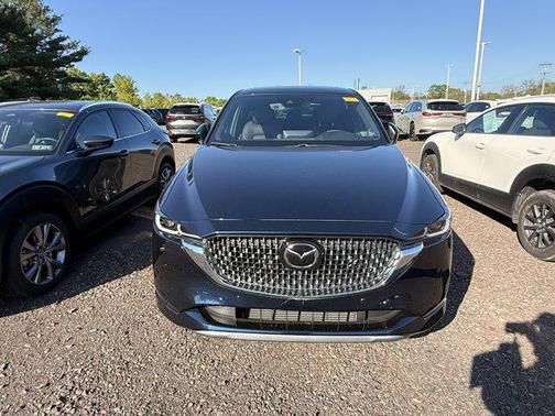 Deep Crystal Blue Mica 2025 Mazda CX-5 2.5 Turbo Signature