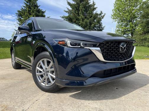 Deep Crystal Blue Mica 2024 Mazda CX-5 2.5 S Select Package
