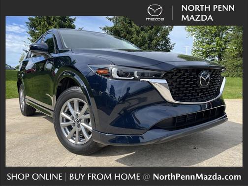 Deep Crystal Blue Mica 2024 Mazda CX-5 2.5 S Select Package